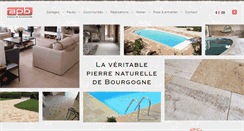 Desktop Screenshot of bourgogne-pierre.fr