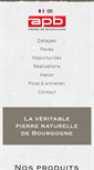 Mobile Screenshot of bourgogne-pierre.fr
